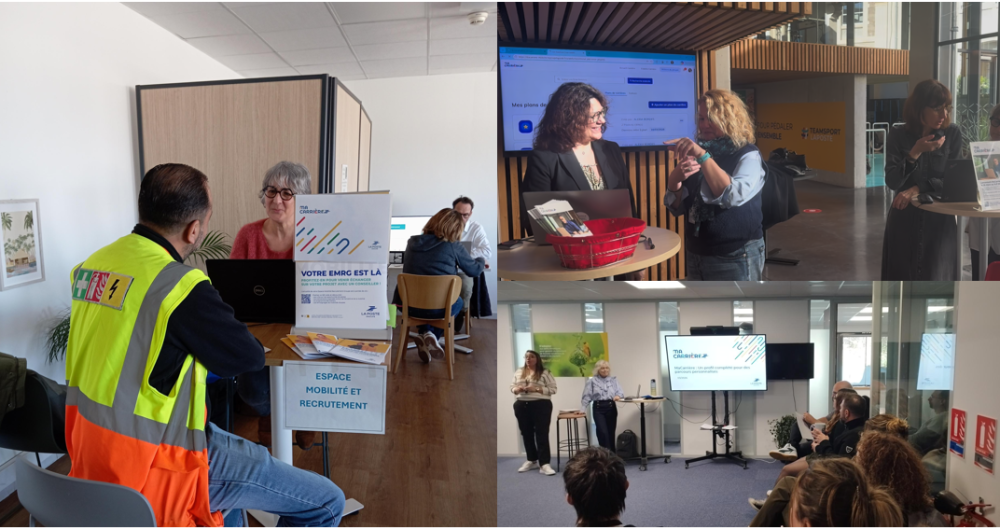 animations pour le lancement de l'espace personnel