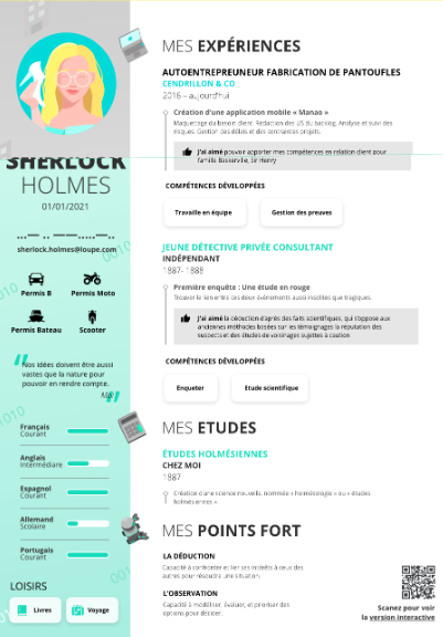 cv exemple