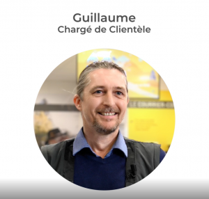 Photo de Guillaume, chargé de clientèle